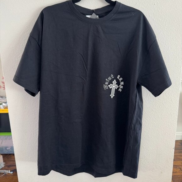 Saint LA Cross Graphic Tee by FLY by NIGHT Size Large - Picture 1 of 4